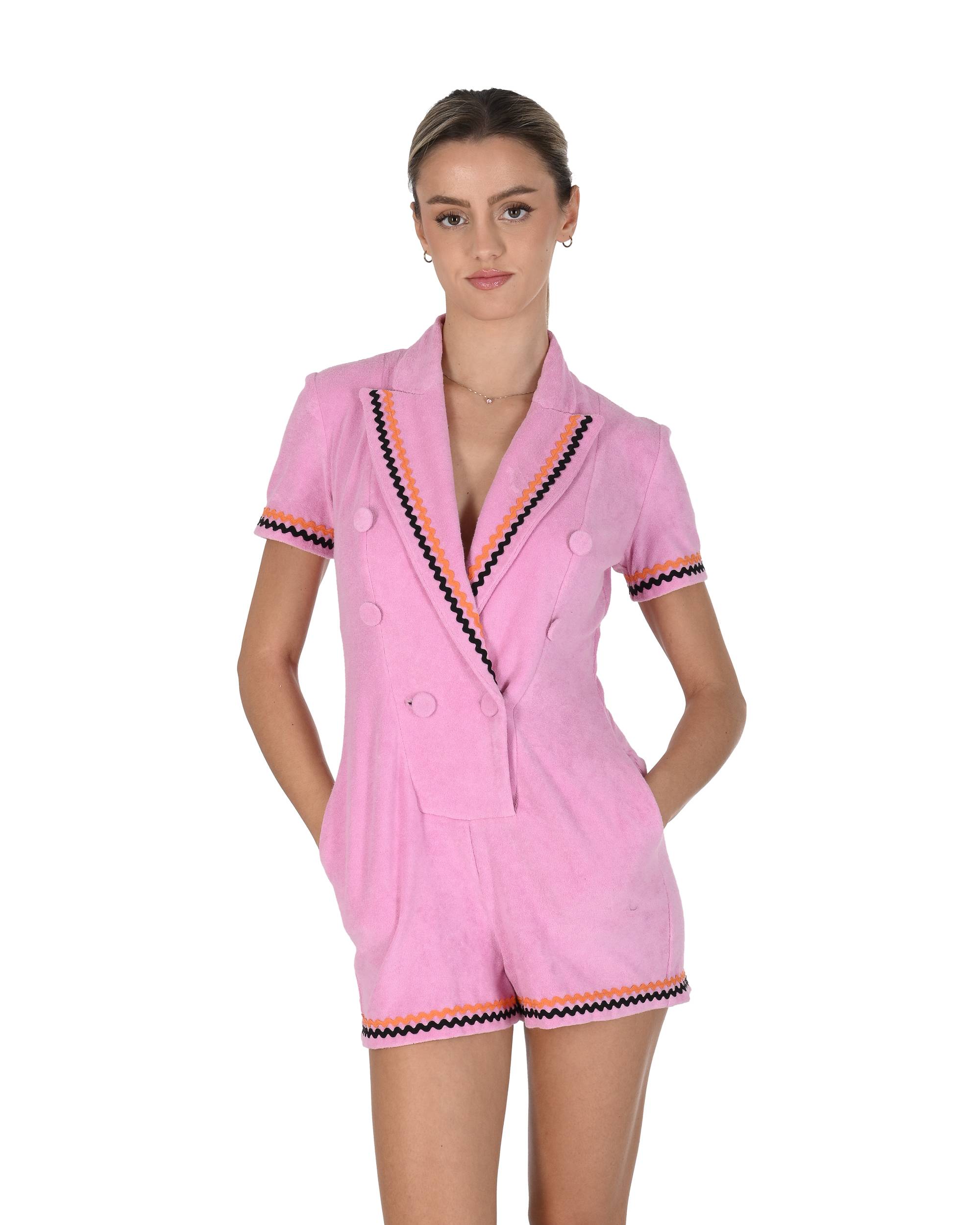 ROZAKI PLAYSUIT PINK 102